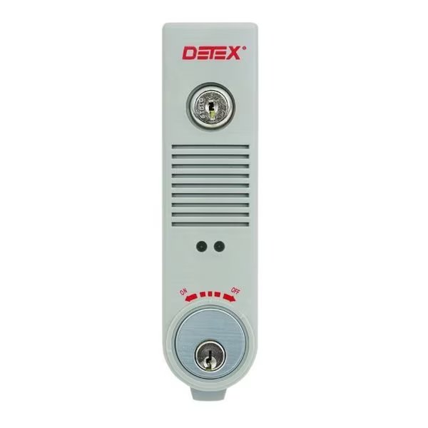 Surface Mount Battery Alarm and 2 MS-1039S Magnetic Switches, Detex, Mfr#: EAX500SK2
